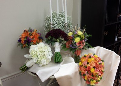 Bouquet purple and orange mix (2)